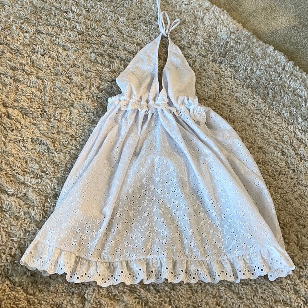 Tularosa White Flowy Dress
